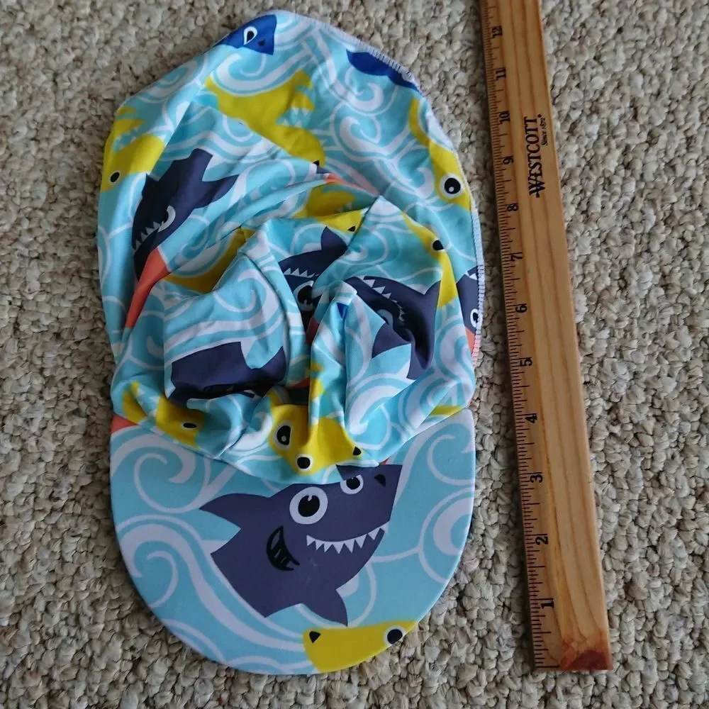 Baby shark Summer Sun Cap Hats - boys 1-2 years